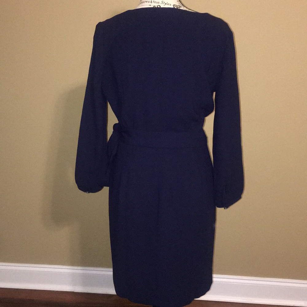 J. Crew  Navy Dress - Picture 2 of 6